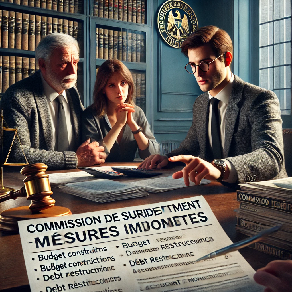 Les Mesures Imposées par la Commission pour un Dossier de Surendettement
